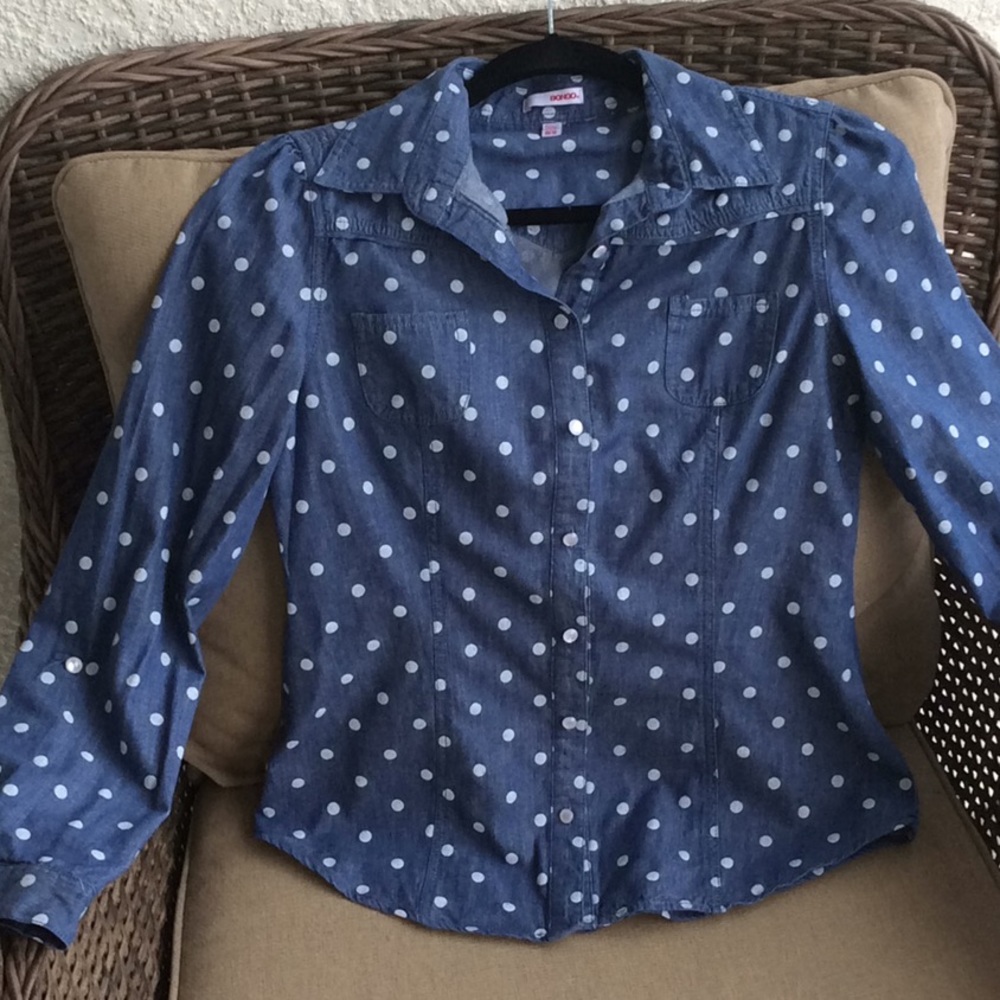 Bongo light weight denim top.